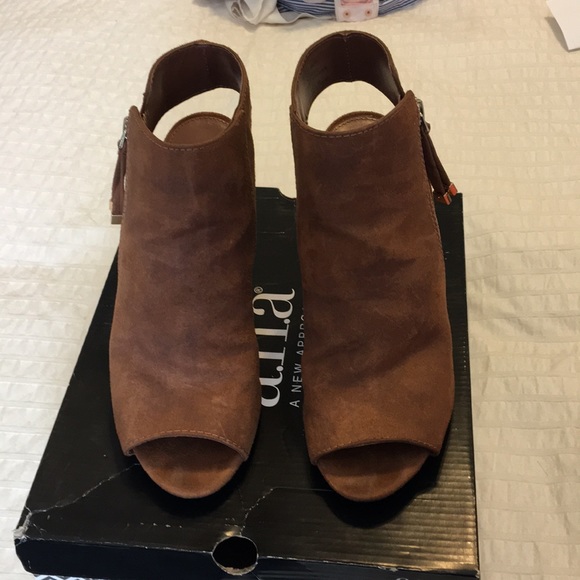 Suede Booties - Picture 2 of 3